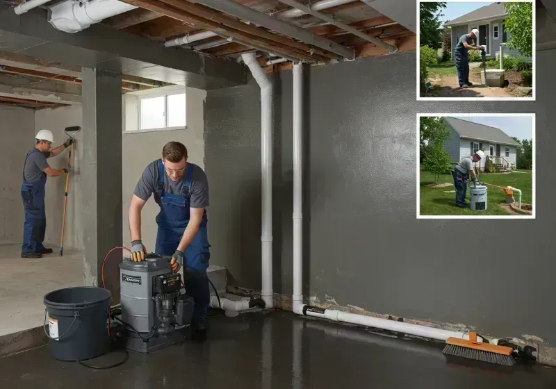 Basement Waterproofing and Flood Prevention process in Virginia Gardens, FL